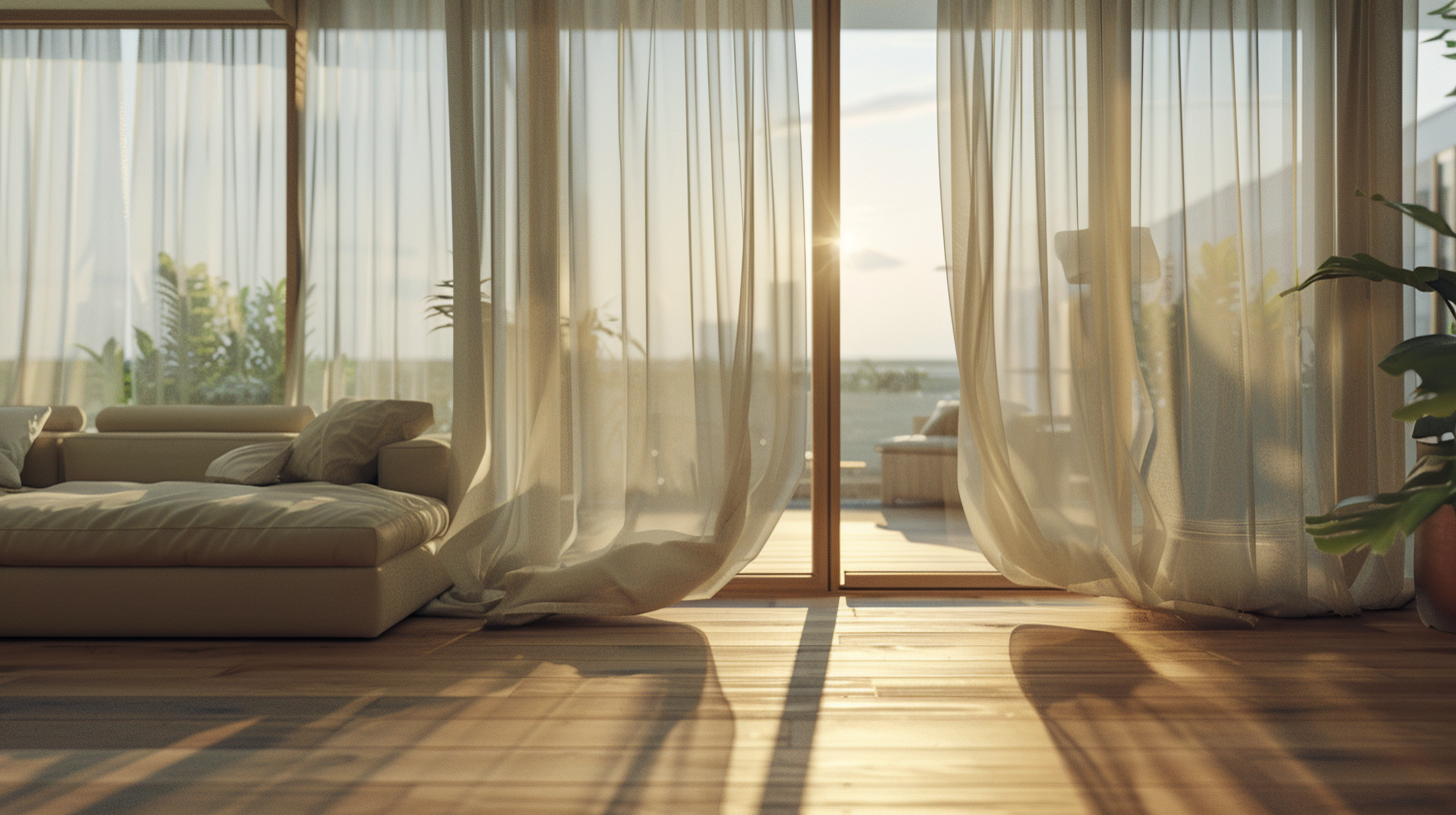 Custom Size Linen Curtains & Drapes | TextileBespoke