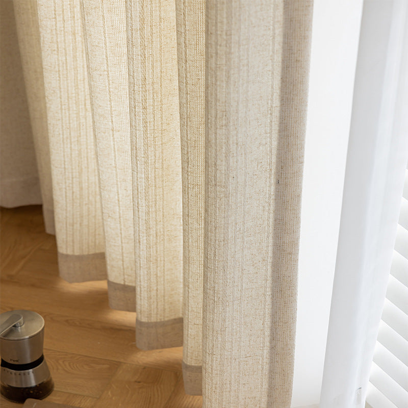 The Easy-Care Linen Look Curtain | Custom Length